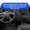 Master Power Window Switch and Bezel Assembly with Folding Mirror