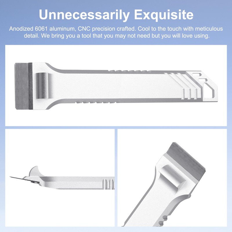 Universal 3D Printer Scraper Tool Kit with 3 Replaceable SK5