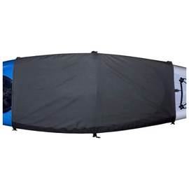 Explore Land Universal Kayak Cockpit Drape Waterproof Seal Cockpit Cover for Indoor and Outdoor Large 60 x 29 inch, Black