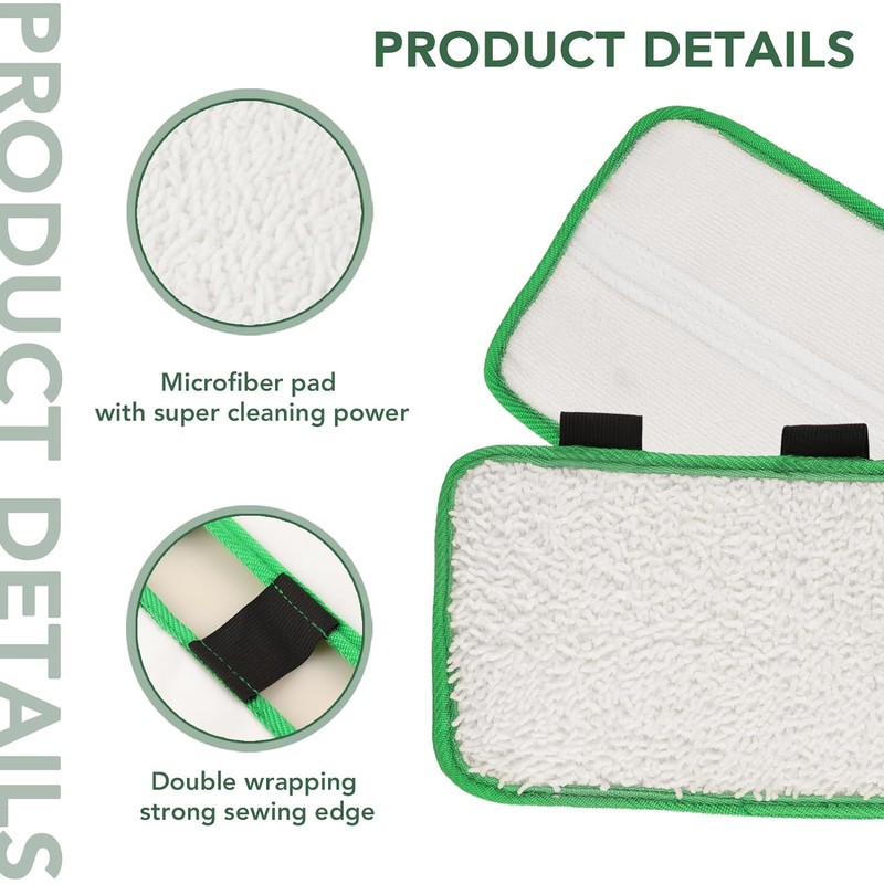 Replacement Pads Compatible with Shark Sonic Duo Hardwood Floor Cleaner