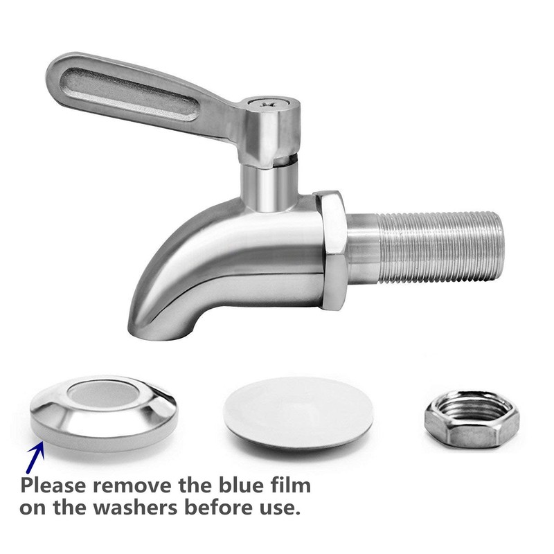 DOZYANT Updated More Durable Beverage Dispenser Replacement Spigot,Stainless Steel Polished
