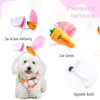 Dog Easter Costume Cute Bunny Ears Headband Easter Eggs Bandana