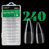 Tips Soft Gel: Uñas Postizas | Incluye 240 Piezas de