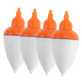 GANAZONO 1 Set Fishing Durable Abs Floats for Fishing Tackle Round Buoy White Enthusiasts Present Giving Keeps Bait Clean