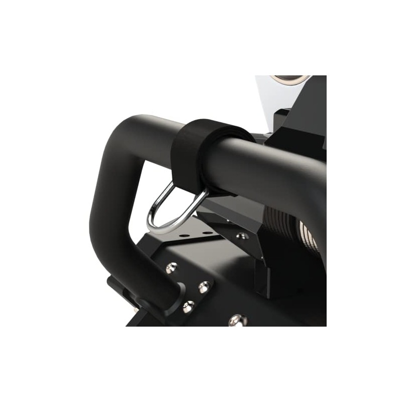 Metalcloak Winch Hook D-Ring Hoop Mount, Nickle Plated D-Ring, Safe