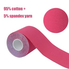 JchEnye Face Lifting Tape, Face Lifting Stickers, Anti-Wrinkle Face Stickers, Instant Invisible Face Stickers, Face Lifting Stickers, Face Lifting Stickers, 2.5cm x 5m (Pink)