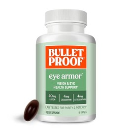 Bulletproof Eye Armor, Block Blue Light Burnout (60 Capsules)