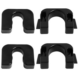 EuAcesry 2 Pairs 1539663 015532109E Parcel Shelf Clips Compatible with Ford Fiesta MK3 Mk7 Mk8 B-Max C-max, Boot Cover Holders for Various Models