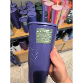 Starbucks 2025 Purple Tumbler 24 Oz Recycled Stainless Steel