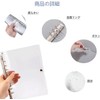 Mirhua System Organizer A5 A6 A7 6-Hole PVC Clear Material