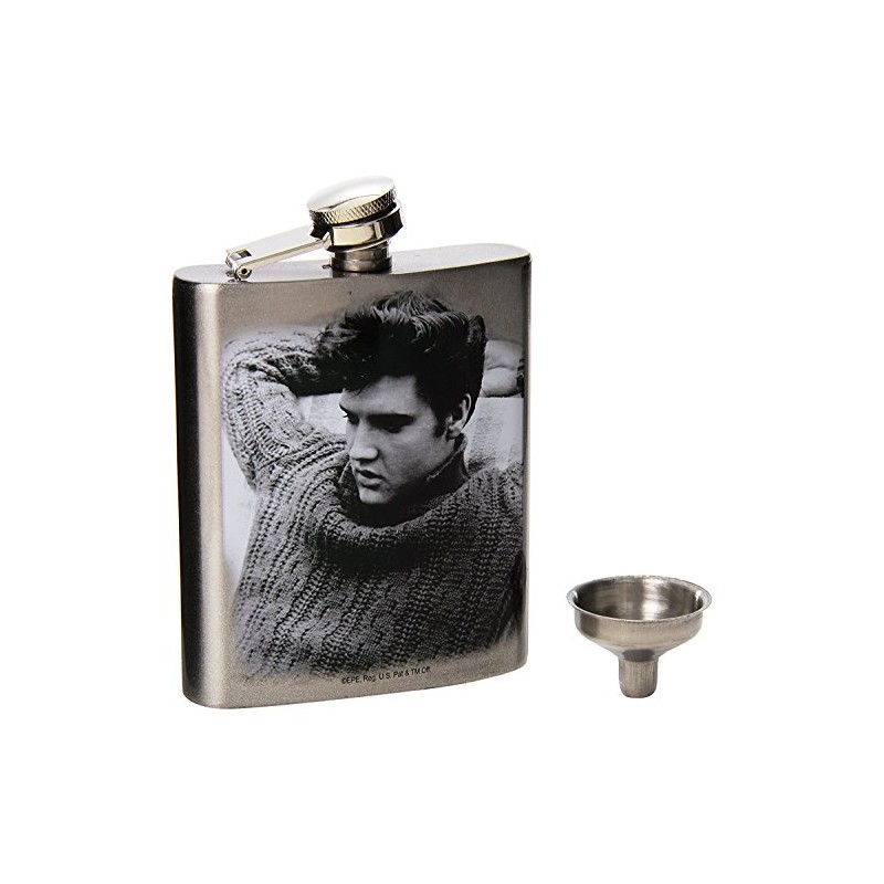 Elvis Presley Hip Flask, "Elvis"