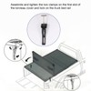DICMIC Universal Replacement and Accessories Part Kit for Hard Tri-fold