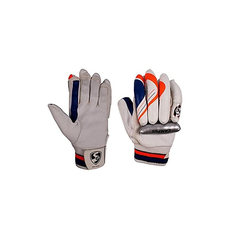 SG Campus Cricket Batting Gloves | Multicolor | Size: Youth