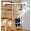 Wall Mounted RV Shoe Racks 4 Pack Foldable RV Shoes