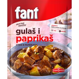 Fant Seasoning Mix for Hungarian Stew, Goulash, Paprikash, 2.3oz