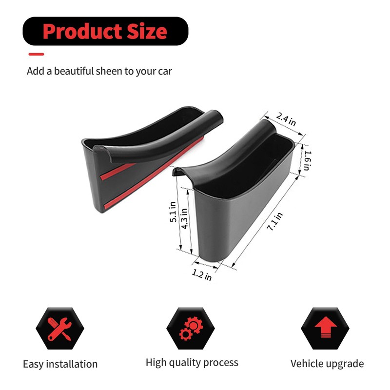 RT-TCZ Center Console Gear Shift Storage Box Tray Organizer Accessories