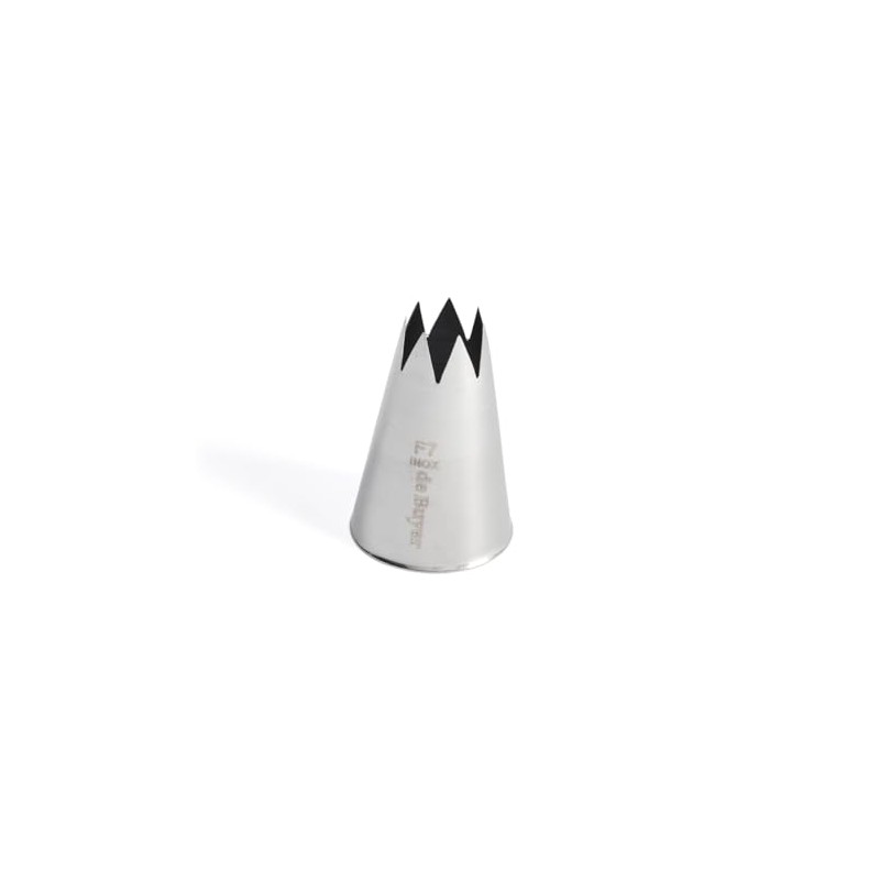 De Buyer 2112.24 N Fluted Socket F7 7 Tooth Seamless