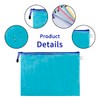 Tabanzhe A5 Zip Mesh File Pouch, Waterproof File Organiser -
