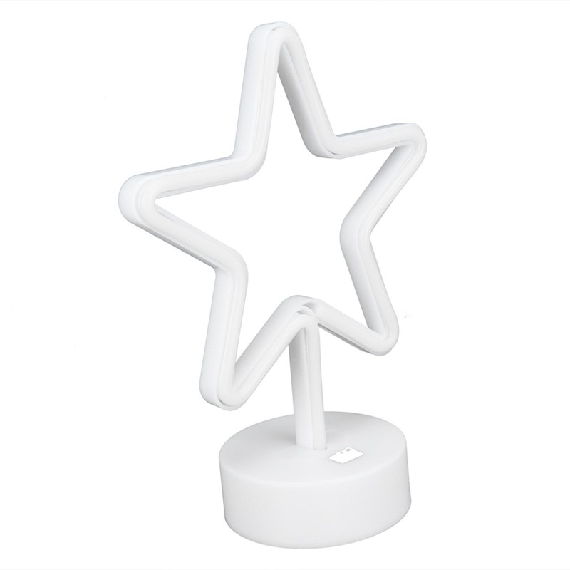 LED Neon Light FivePointed Star Neon Sign Art Decoration for