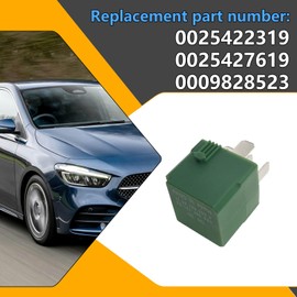2PCS 5-Pin Multifunctional Control Relay, Compatible with Mercedes B200 E350 S600L ML400 GL450 G55 GLK CLS SLK SLS W204 W212 W221, Multifunctional Relay Replace 0025422319, 0025427619, 0009828523