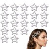 Clips de Cabello Estrella de Cinco Puntas 20 Piezas