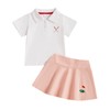Toddler Baby Girl Golf Outfit Hole in One Active Polo