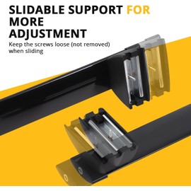 Roof Rack Cross Bars with Lock - Compatible with 2011-2021 Grand Cherokee, Ideal for Rooftop Cargo Carrier, Luggage, Kayak, Bike, and Snowboard