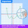 Laffunz Giant Magnetic XY Coordinate Grid Paper Dry Erase Large