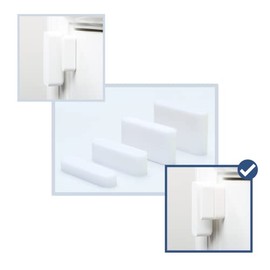 Sensor Riser Compatible with ADT - DIY Contact Sensor Spacer for ADT Wireless Home Security Systems, Gate Window Door Motion Sensors Alarm System and Home Security Accessories, Sensor Not Included