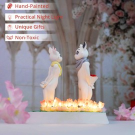 DecorSmart Cat Wedding Gifts Bridal Shower Engagement Valentines Day Gifts for Couples Bride Newlyweds and Him& Her (Cat)