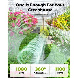 ZIZIWIN 10'' Battery Operated Fan, Rechargeable Cordless Floor Fan, 8~60H Long Lasting Outdoor Camping Fan, 360° Tilt, Wireless, Quiet, USB Phone Charge, For Home Greenhouse Gazebo Outside Patio Gym