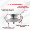 Vinod Platinum Triply Stainless Steel Frypan 24 cm | 2.5