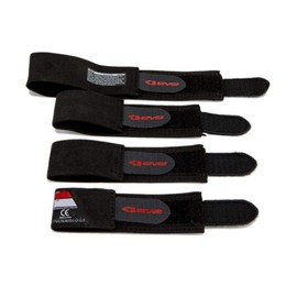 EVS Sports Unisex-Adult AXIS Knee Brace Replacement Straps (Black, Medium)