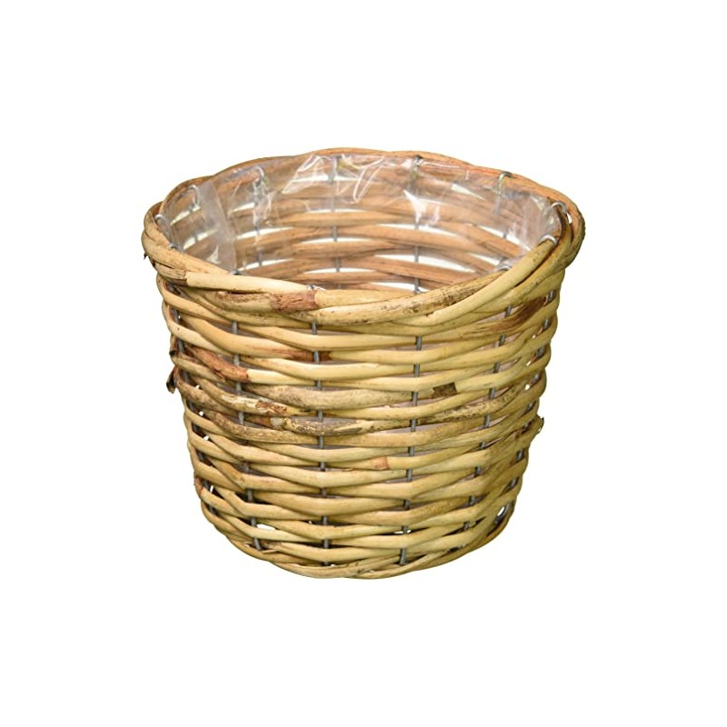 Ohashi Shinji Shoten 13-244 Pot Cover Rattan Basket No. D4