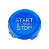 Angelguoguo Blue ABS Car Engine Start Stop Switch Button Cover