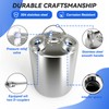 DRKSBesto 2.5 Gallon / 10 L Kegerator Cleaning Kit, 304