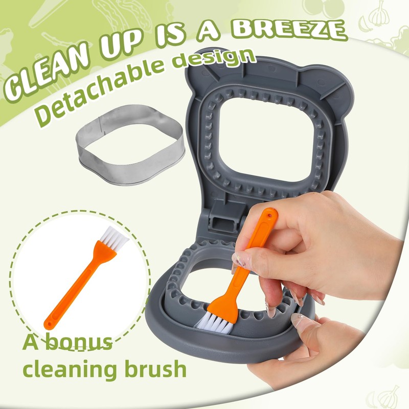 Sandwich Cutter and Sealer, Decruster Sandwich Maker for kids lunch