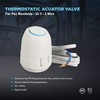 Midline Valve NQB200 Thermostatic Actuator Valve for PEX Manifold; 24V