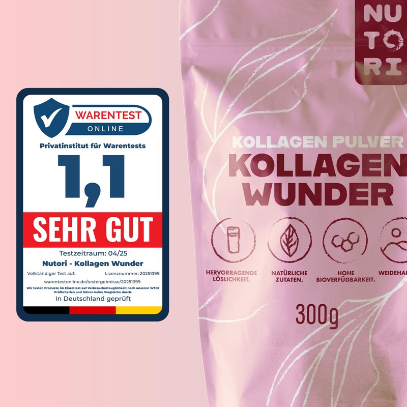 NUTORI - Collagen Powder 300 g - Optimal Bioavailability and