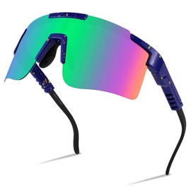 FEISEDY Sports Sunglasses, Men’s / Women’s Cycling Glasses, Sports Glasses, UV Protection Cycling Glasses for Outdoor Activities, B2837