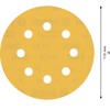 Bosch Professional Expert C470 Sandpaper with 8 Holes (for Hardwood,
