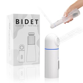 Portable Bidet for Travel, Rechargeable Electric Handheld Bidet Sprayer for Personal Hygiene and Postpartum Cleaning, 2 Modes | 350 ml