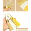 50 Pieces Tassel Bookmark with Loop,Tassels for Crafts,Decorative Tassel for