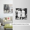 Black White Marble Abstract Luxury Decorative Outlet Covers 2 Gang