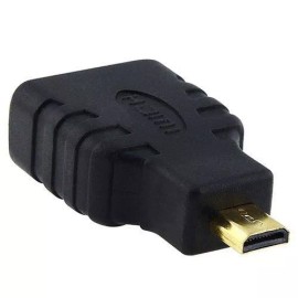 Micro HDMI Male to HDMI Female Adapter Converter GoPro Hero 5 Black 4 3 HTC 4G