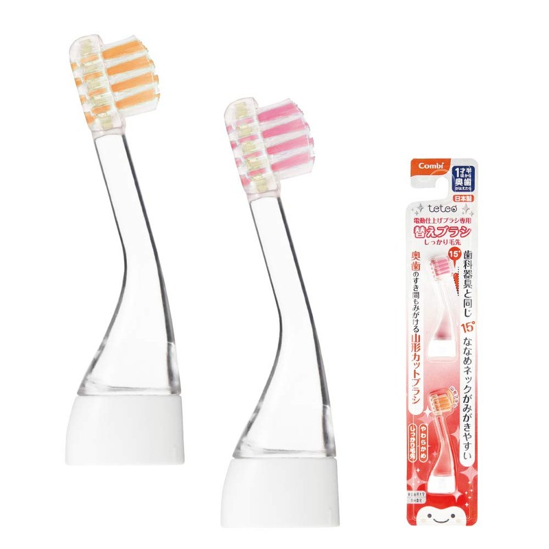 Combi Teteo Electric Finishing Brush Replacement Brush Firm Tip