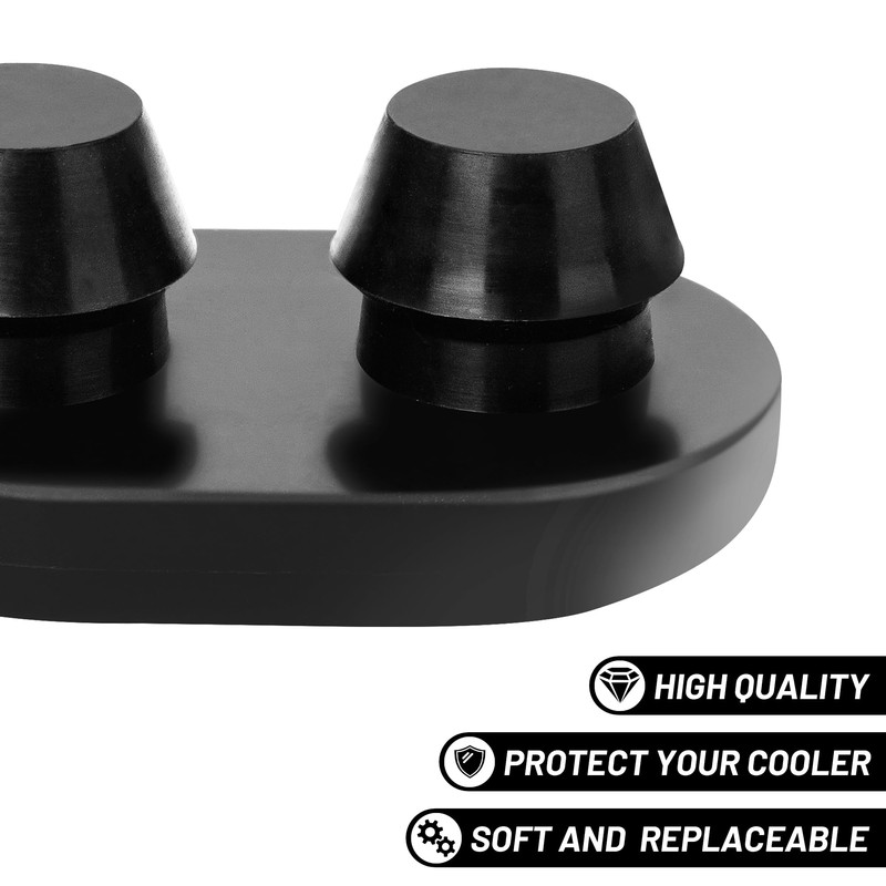 Omoojee Cooler Feet Replacement, Non-Slip Rubber Feet Compatible with RTIC