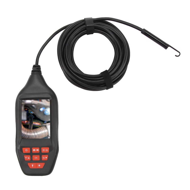 Endoscope Camera 3in LCD Display 1080P Inspection Camera Bending Borescope