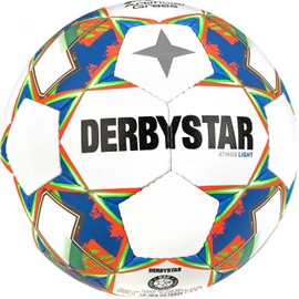 Derbystar Unisex Youth Atmos Light AG v23 Football, White Orange, 4