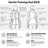 Hurtta ECO Training Vest for People, Cinnamon, L